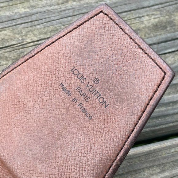 Louis Vuitton Monogram Cigarette Tobacco Case Brown Made in France Authentic LV - Picture 7 of 12